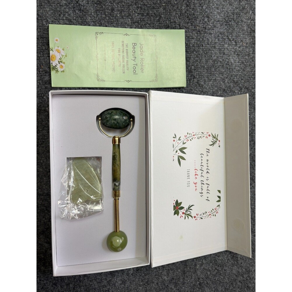 Jade Face Roller Kit All in One Beauty Tool